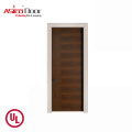 ASICO UL Listed Comercial  Fire Rated Fire Resistant Wood Door With For Interior